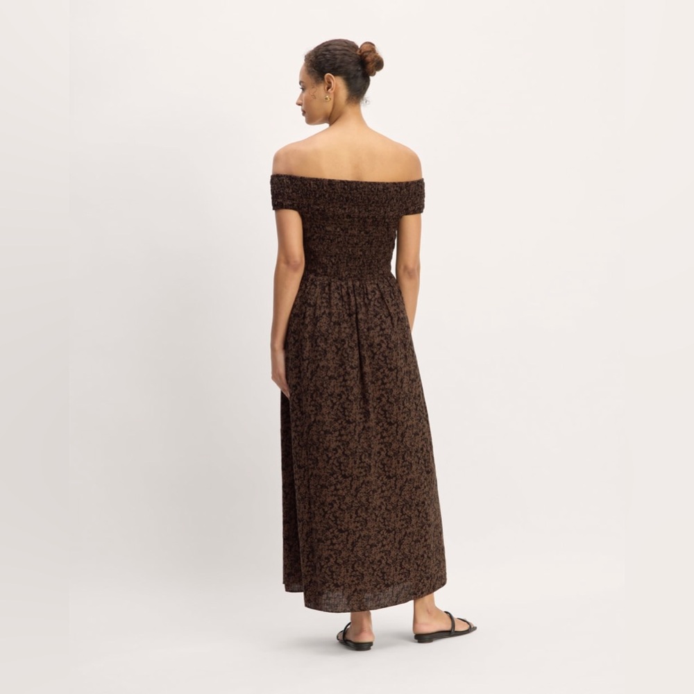 Everlane The Gauze Off The Shoulder Dress - Picture 3 of 12